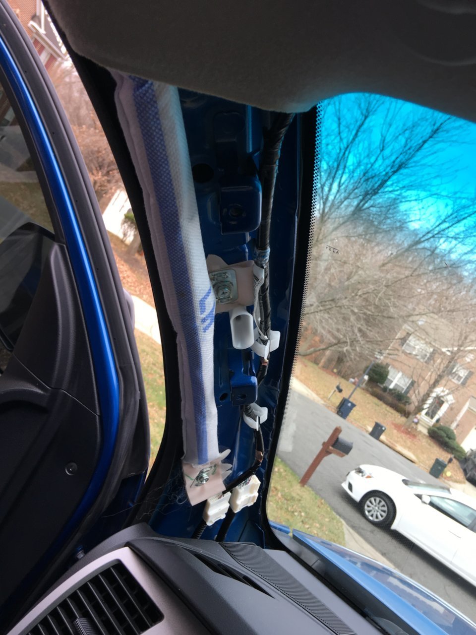 Back Up Camera Wires In A Pilar Help Toyota Tundra Forum