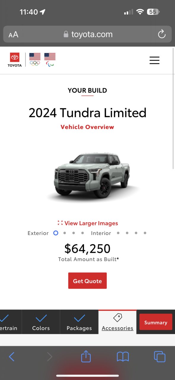 2024 Tundra Limited Exciting News! | Toyota Tundra Forum 2024 Tundra Limited Exciting News! | Toyota Tundra Forum