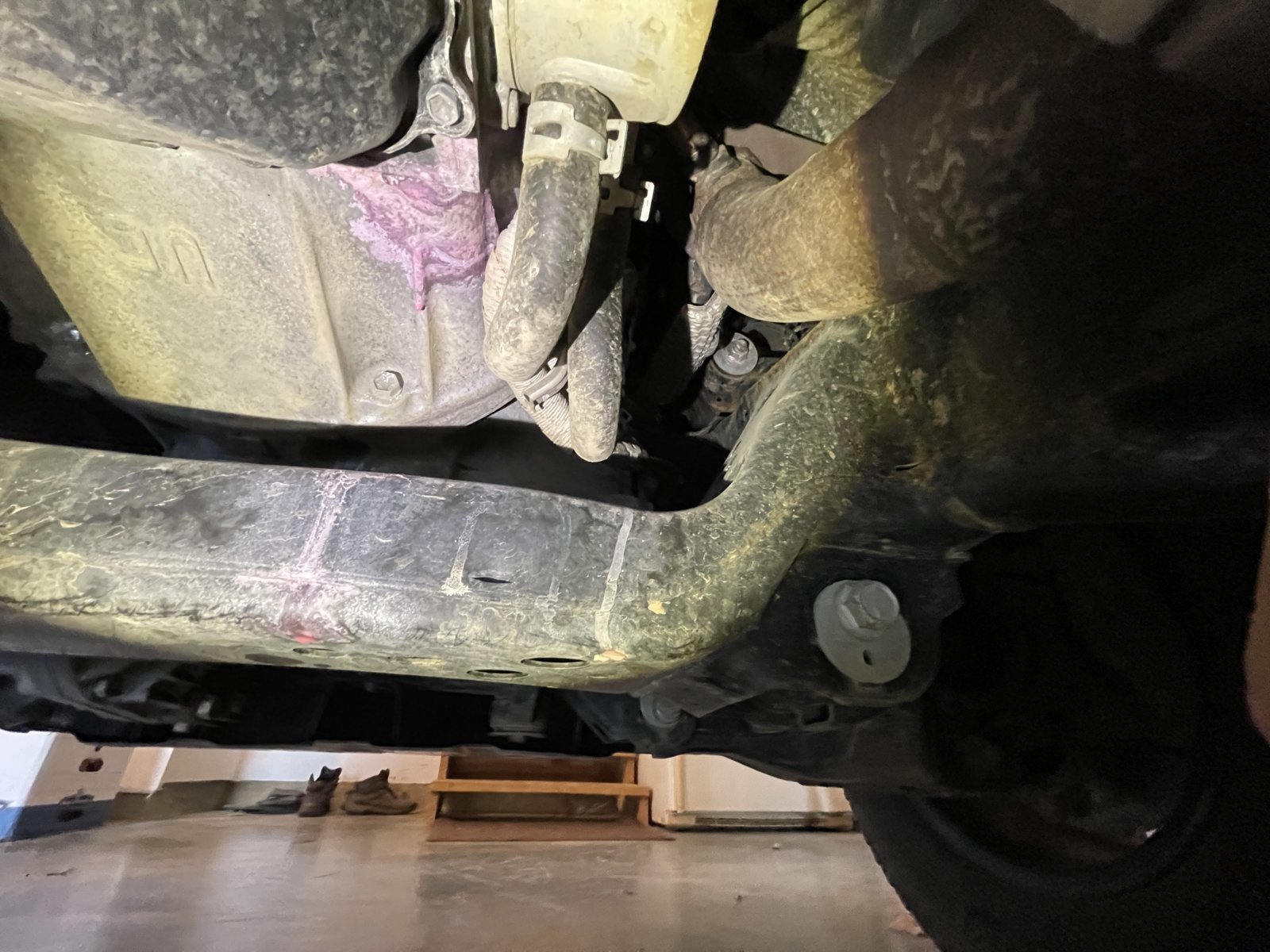 Coolant leak near tran?? Help identify | Toyota Tundra Forum