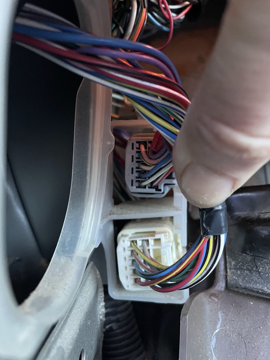 Am I blind? Trouble finding reverse trigger wire in 1st Gen | Toyota ...