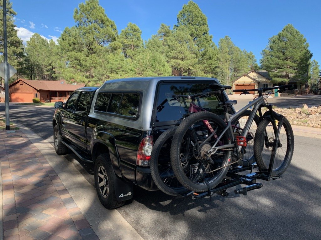 Toyota tundra bike sale rack