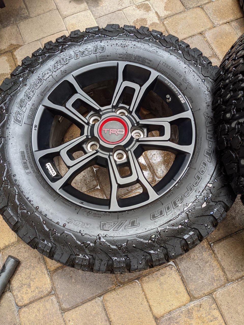 TRD Pro BBS Forges wheels with BFG K02 and TPMS | Toyota Tundra Forum