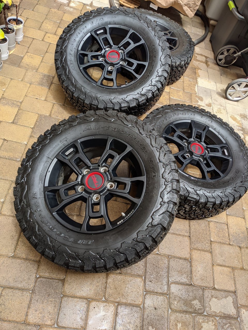 TRD Pro BBS Forges wheels with BFG K02 and TPMS | Toyota Tundra Forum