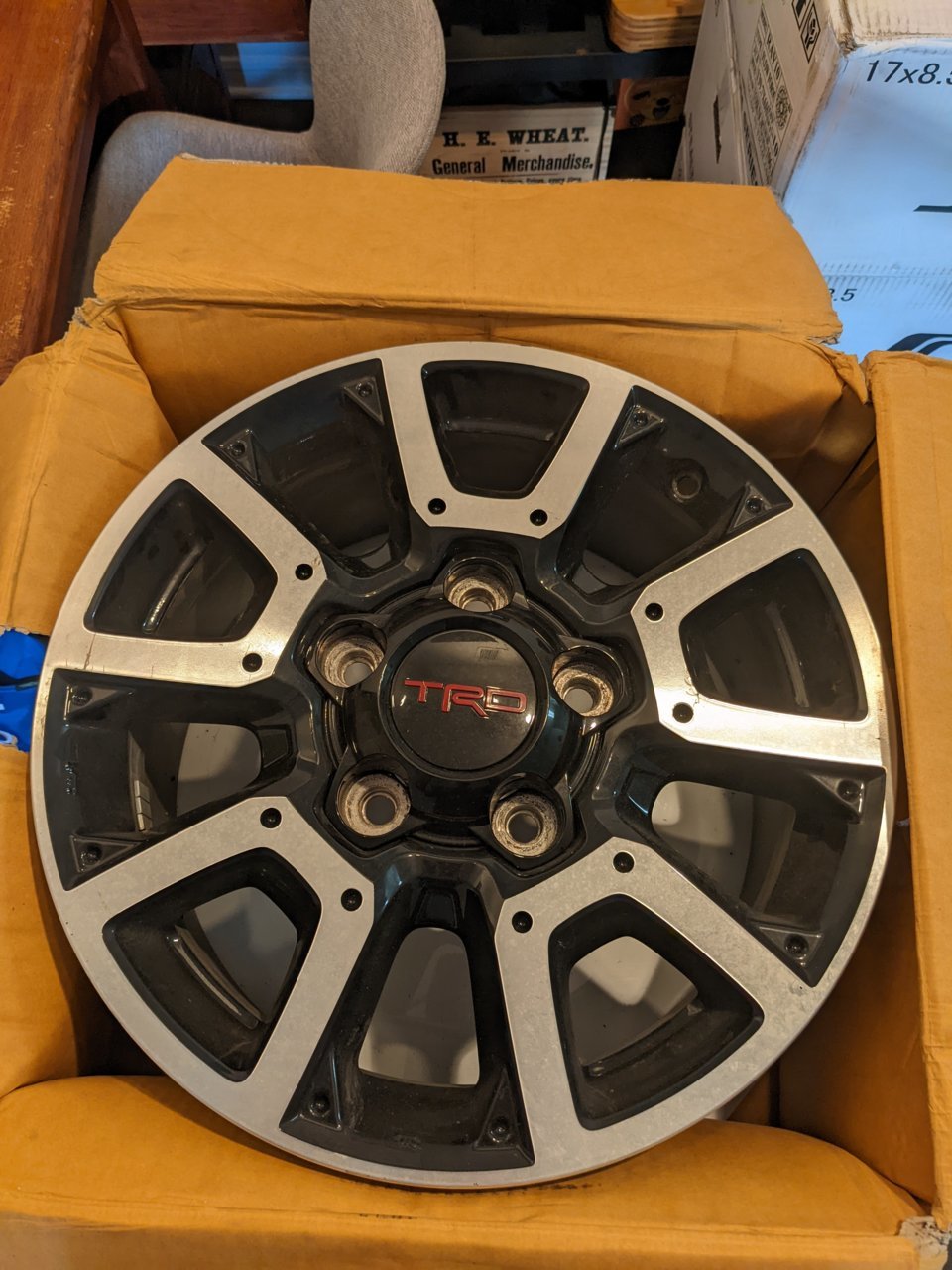 For sale: 4 OR wheels with PRO center cap | Toyota Tundra Forum