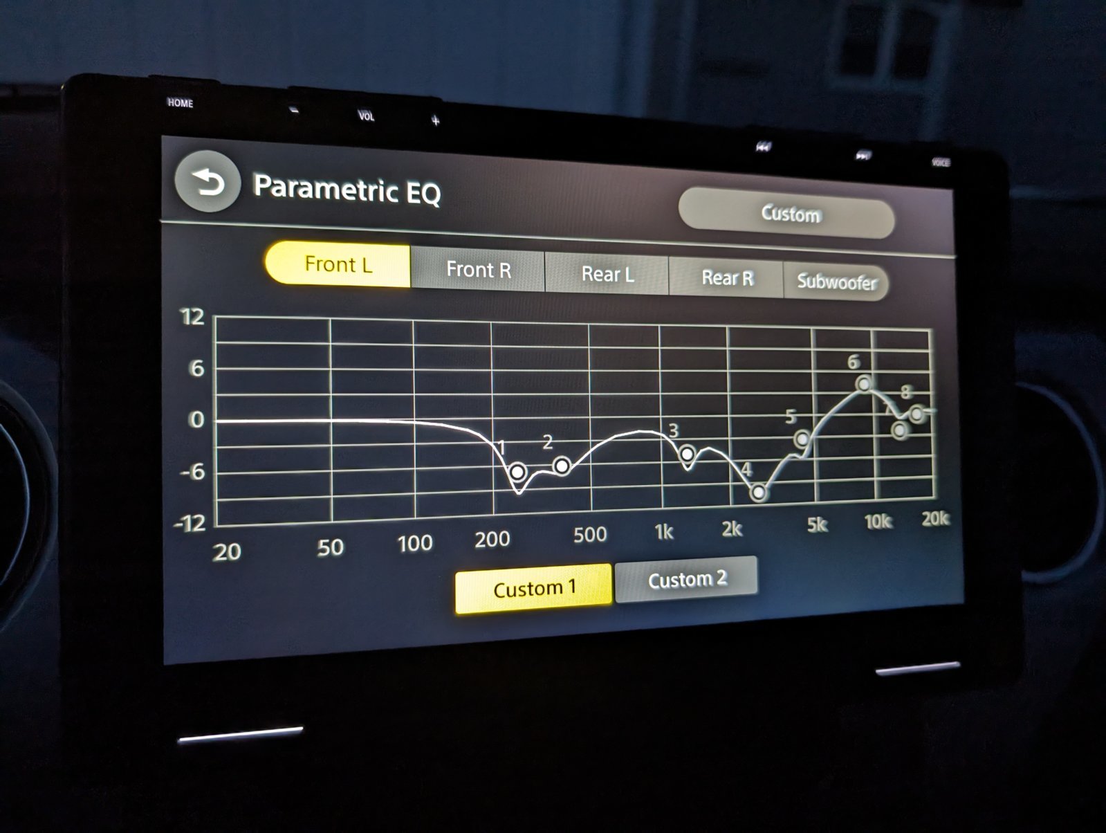 Sony XAV-9500ES EQ settings | Toyota Tundra Forum