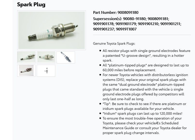 Screenshot_2021-02-27 2020 Toyota Tundra Spark Plug - 9008091180 - Genuine Toyota Part.jpg