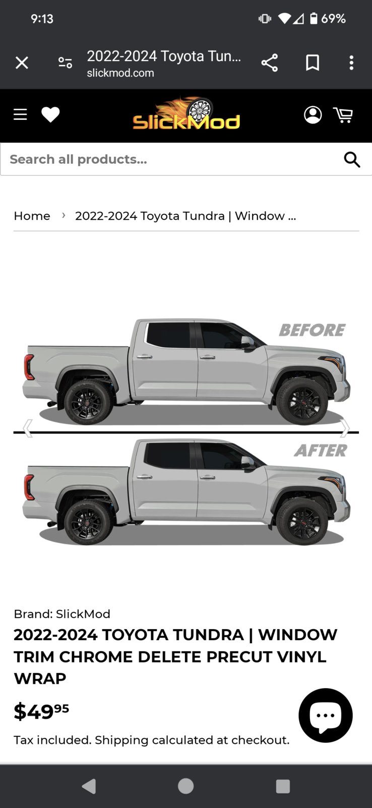 Toyota Tundra 2022-2024 PreCut 3M PRO Series Paint Protection Film