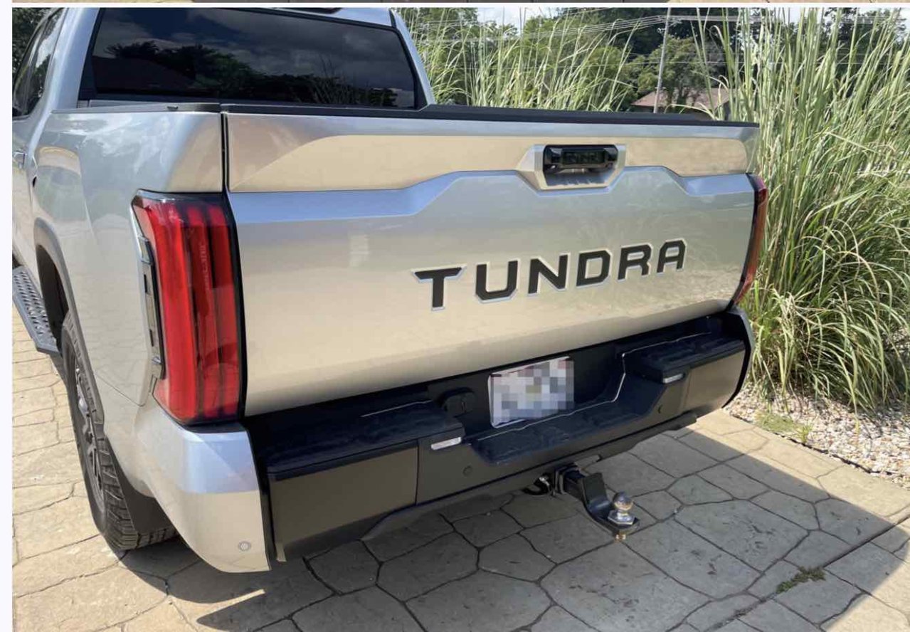 Tailgate Black Top Trim, Can it be removed? | Toyota Tundra Forum