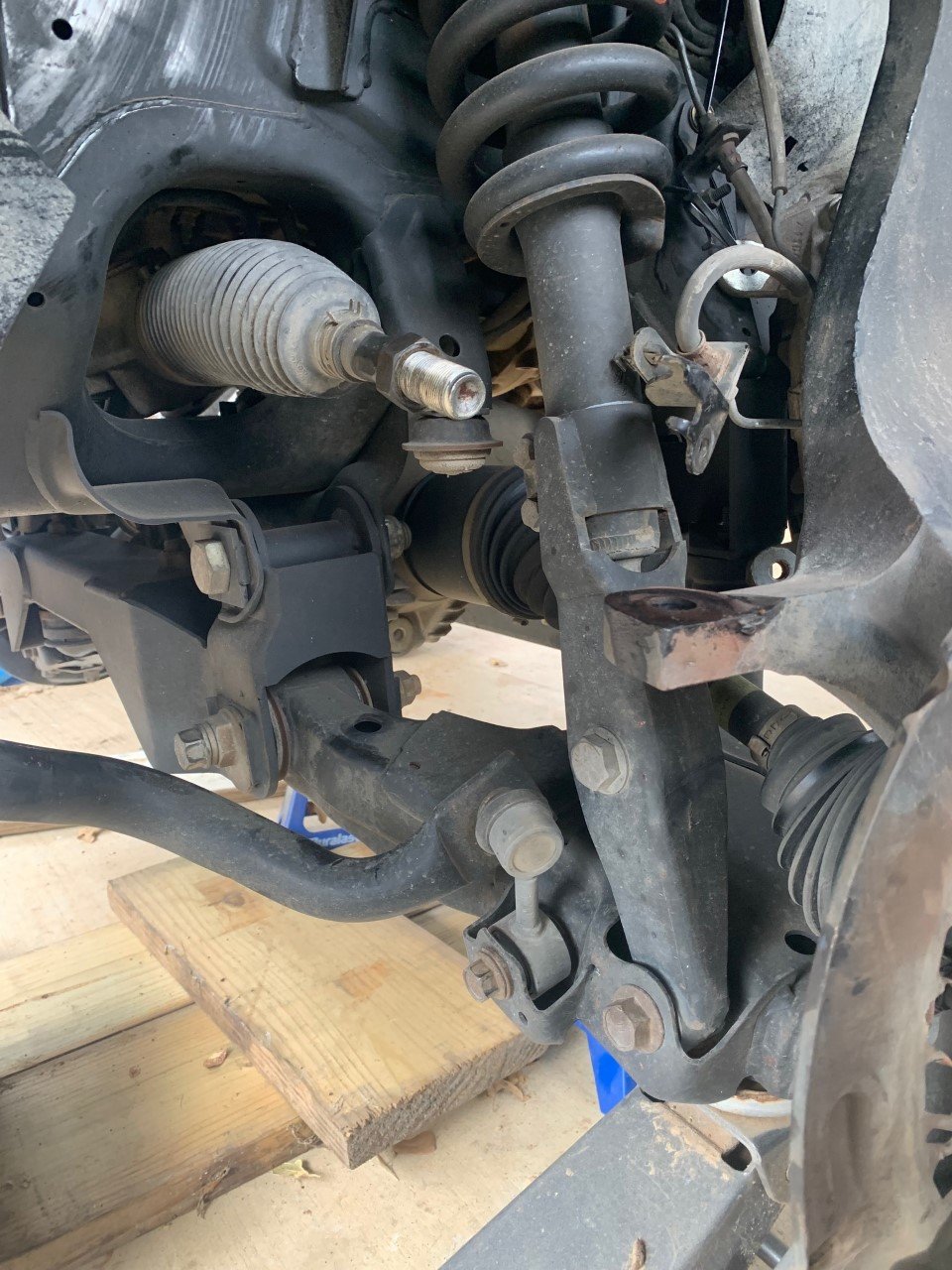 FRAP outer tie rod with lift kit | Toyota Tundra Forum