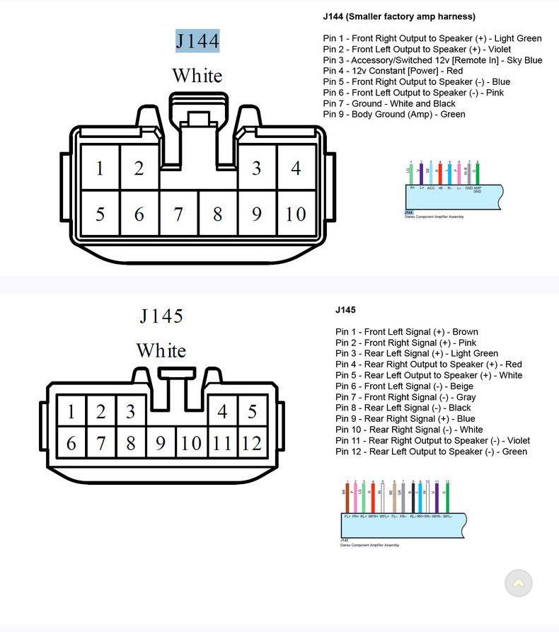 Color Code Toyota Jbl Amplifier Wiring Diagram from tnstatic.net