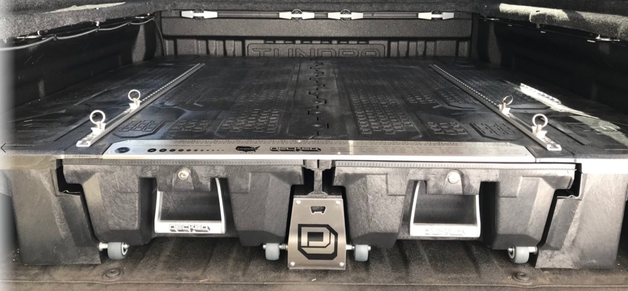 SOLD! FS: Snugtop Rebel and Decked Bed Storage | Toyota Tundra Forum