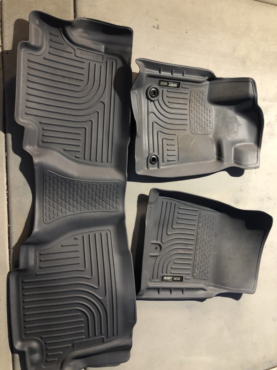 Husky X-Act contour floor mats | Toyota Tundra Forum