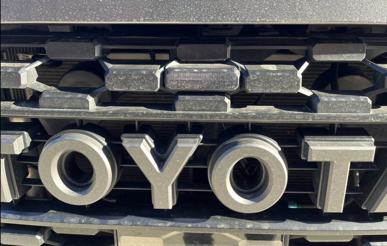 Front Camera Mounting on TRD Pro Grille WITH RAPTOR LIGHTS | Toyota ...