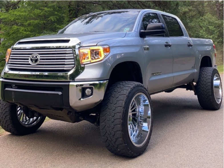 Low profile tires on chrome wheels | Toyota Tundra Forum