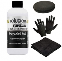 Solution Finish Complete Kit - Black - Trim Restorer