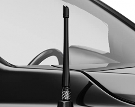 Designed for Optimized FM/AM Reception 4.8 Inches Tekk Short Antenna Compatible with 07 to 2017 CRV 