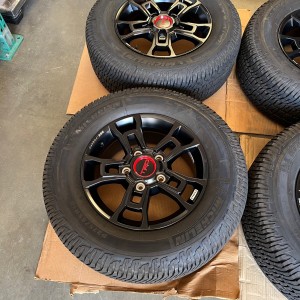 18x8 TRD Pro OEM Wheels And Tires Take Offs (5)