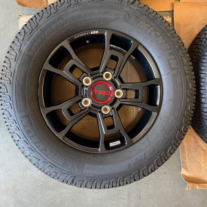 18x8 TRD Pro OEM Wheels And Tires Take Offs (6)