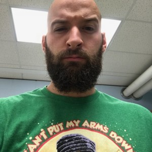 I think I could do the beard ornaments on my real beard. The kids at school would enjoy that. Today is my first day of a Christmas shirt every day of