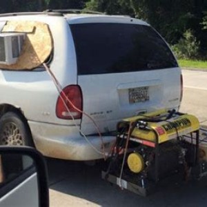 Window Unit On Car