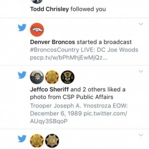 Damn. Todd Chrisley is following me haha