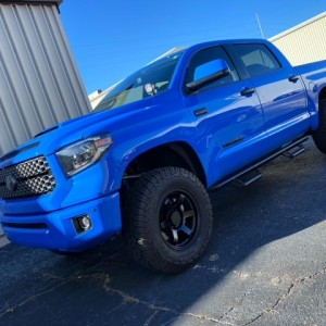 Tim VooDoo Blue Tundra 18x9 BFD Flow Formed Matte Black FNBFD89550185 (2)