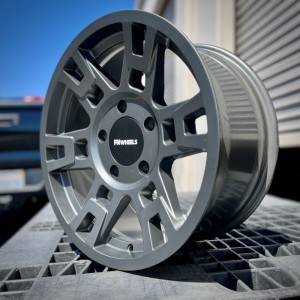 FNFX89550254 FX PRO 18 5X150 MATTE GUNMETAL FLAT FN FLOW FORMED CAP 800