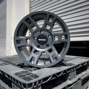 FNFX89550254 FX PRO 18 5X150 MATTE GUNMETAL FLAT FN FLOW FORMED CAP (2) 800