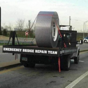 Bridge Repair Duct Tape