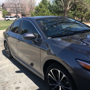 Window tint complete on the wifes Camry