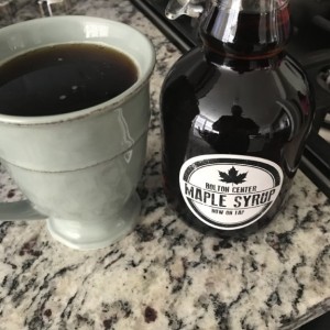 @pudge Coffee and syrup!