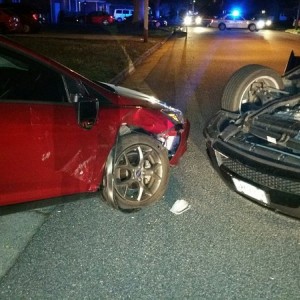 Guess we shouldn't have left wife's Focus parked in street.