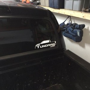 18. Tundras Sticker