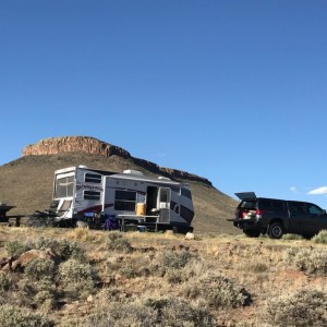 Hard to be back to reality this week. This was our spot at Blue Mesa last week.