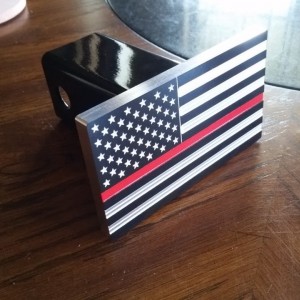 Firefighter support hitch cover