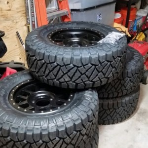 Is it weird that I go out in the garage from time to time just to smell the new tires?