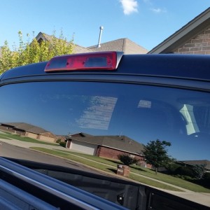 Hood vinyl & cargo light tint