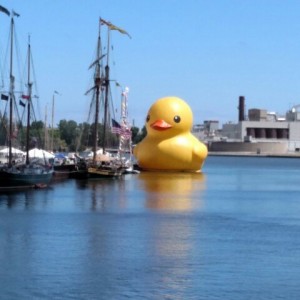 World's largest rubber duck :)