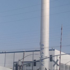 SpaceX's first rocket that successfully stuck the barge landing