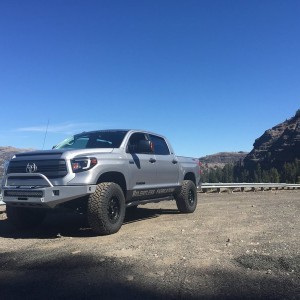 Took the tundra for a day trip yesterday over the Sierras