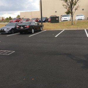 (My wife just sent me this). So she goes to the store, and parks away from everyone, backed in and nicely centered in the lines...then this asshat in