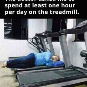 One Hour On Treadmill