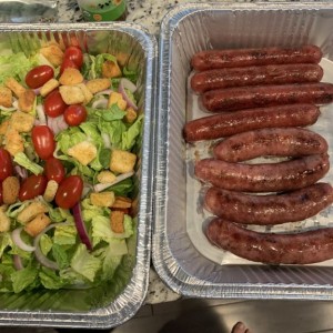 Wife had surgery yesterday, so neighbors started a meal train. Im liking this lol