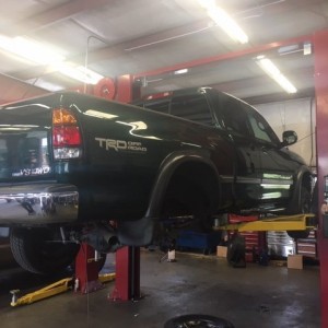 Truck On Lift 2