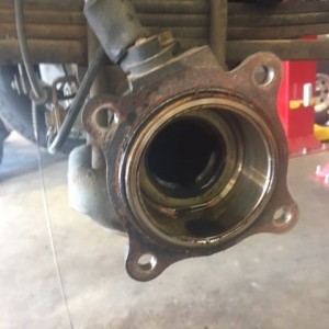 Empty Axle Housing