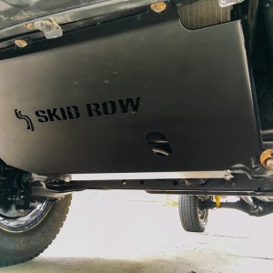 Skidplate Installed