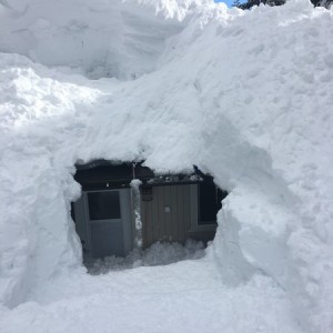 My buddy in Incline Village called me this morning and asked if I could come over and give him a hand clearing snow. He did not properly warn me