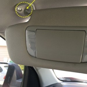 Sun Visor Squeak Solved 2020-02-08