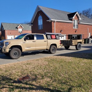 Truck And Trailer Front