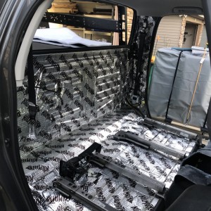 Kilmat Sound Deadening Material Installed